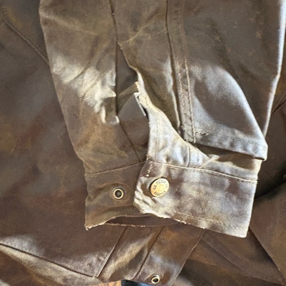 Filson Tan lined Cruiser waxed jacket size XL - Picture 6 of 7